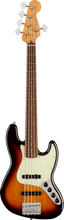 Load image into Gallery viewer, Fender Player Plus Active Jazz Bass® V, Pau Ferro Fingerboard, 3-Tone Sunburst - See Description