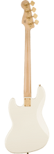Charger l'image dans la galerie, Squier 40th Anniversary Jazz Bass®, Gold Edition, Laurel Fingerboard, Gold Anodized Pickguard, Olympic White - See Description