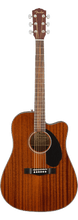 Charger l'image dans la galerie, Fender CD-60SCE Dreadnought, Walnut Fingerboard, All-Mahogany - See Description