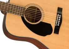 Load image into Gallery viewer, Fender CD-60S Left-Handed Dreadnought Acoustic Guitar - Natural Walnut Finish