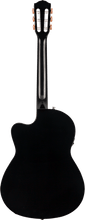 Load image into Gallery viewer, Fender CN-140SCE Nylon Thinline, Walnut Fingerboard, Black Classical Guitar - See Description