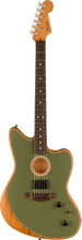 Charger l'image dans la galerie, Fender Acoustasonic® Player Jazzmaster®, Rosewood Fingerboard, Antique Olive Acoustic Electric Guitar - See Description