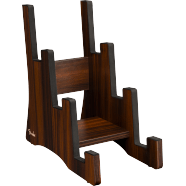Load image into Gallery viewer, Fender Deluxe Wooden 3-Tier Guitar Stand