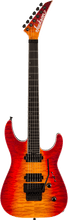 Charger l'image dans la galerie, Jackson - Pro Plus Series Dinky™ DKAQ, Ebony Fingerboard, Firestorm - See Description
