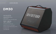 Load image into Gallery viewer, AVATAR DM30 DRUM AMP MONITOR WITH BLUETOOTH 30 WATTS RMS