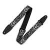 Load image into Gallery viewer, Levy’s 2″ Poly Calaca Guitar Strap – Skulls - MP2CAL-003