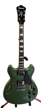 Charger l'image dans la galerie, Ibanez AS73OLM ARTCORE Semi Hollow-Body Electric Guitar (Maple Top-Olive Metallic) - PRE OWNED