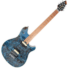 Charger l'image dans la galerie, Peavey HP 2® Poplar Burl RM Transparent Blue 6 String RH Electric Guitar with Case