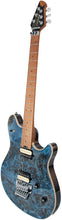 Charger l'image dans la galerie, Peavey HP 2® Poplar Burl RM Transparent Blue 6 String RH Electric Guitar with Case