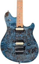 Charger l'image dans la galerie, Peavey HP 2® Poplar Burl RM Transparent Blue 6 String RH Electric Guitar with Case
