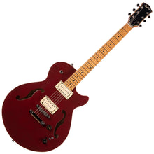 Charger l'image dans la galerie, Godin 052363 Montreal Series Aztek Red 6 String RH Hollowbody Electric Guitar with Gig Bag
