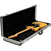 Load image into Gallery viewer, Fender G&G Deluxe Strat®/Tele® Hardshell Case, Black Tweed with Black Interior