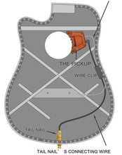 Load image into Gallery viewer, Guitto Acoustic Guitar Pickup GGP-01