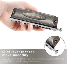 Load image into Gallery viewer, East top Chromatic Harmonica 12-Hole 48 Tones Key of C Forerunner Harmonica-(8158806245631)