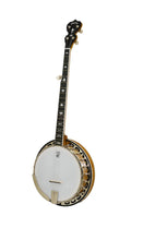 Load image into Gallery viewer, DEERING WHITE LOTUS 5-STRING BANJO