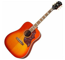 Load image into Gallery viewer, Epiphone IGMTHBCHGH Inspired by Gibson Masterbilt Hummingbird 6-String RH Acoustic Electric Guitar-Aged Cherry Burst-(8310262661375)