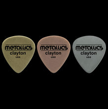 Charger l'image dans la galerie, Clayton Metal Picks - 3 Pack - Various Finishes