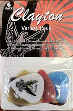 Charger l'image dans la galerie, Variety Pack of 6 Clayton Guitar Picks - Sampler of quality picks #VPP/6