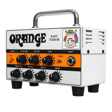 Load image into Gallery viewer, Orange Baby Terror Guitar Head