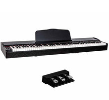 Load image into Gallery viewer, MAESTRO MD P-225 88-Key Portable Digital Piano Dual Bluetooth and 3 Pedals - Black