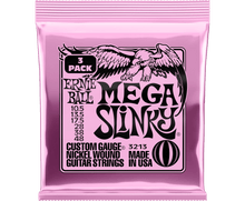 Load image into Gallery viewer, ERNIE BALL 2213 MEGA SLINKY NICKEL WOUND ELECTRIC GUITAR STRINGS - 10.5-48 GAUGE