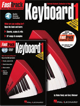 Load image into Gallery viewer, FASTTRACK KEYBOARD METHOD STARTER PACK Book/Online Audio/DVD Pack-(6906448478402)