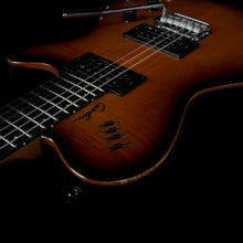 Load image into Gallery viewer, Godin 024124 LGXT - Synth Access - 3 Voice Cognac Burst Flame AA Electric Guitar