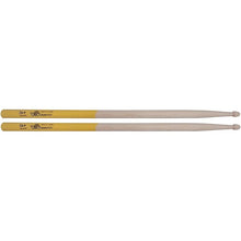Load image into Gallery viewer, Los Cabos LCD5AYJ Drumsticks 5A Yellow Rubber Dipped Handle