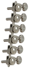 Load image into Gallery viewer, Grover 505FVN Roto-Grip Locking Rotomatics for Vintage F-Style Tuners - Guitar Machine Heads, 6-in-Line, Bass Side (Left) - Nickel