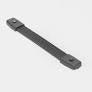 Load image into Gallery viewer, Wide Strap Handle - Black with End Caps - Instrument/Case Handle
