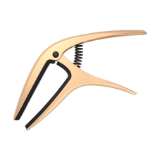 Load image into Gallery viewer, Ernie Ball Axis Capo - Gold Satin-(7795117457663)