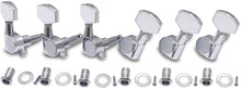 Load image into Gallery viewer, Sealed String Tuning Pegs Keys Machines Heads Tuners 3L 3R Electric Guitar Acoustic Guitar Parts Replacement Chrome.