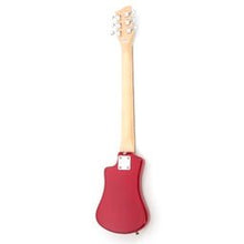 Load image into Gallery viewer, Hofner HOF-HCT-SH-R-O Shorty Electric Travel Guitar Red w Gig Bag