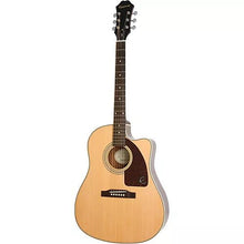Load image into Gallery viewer, Epiphone J-15EC Dreadnought Acoustic/Electric Guitar with cutaway - Natural-(7757896679679)