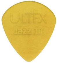 Load image into Gallery viewer, Jim Dunlop 427P1.38 Ultex Jazz III Picks - 1.38 mm, 6 Pack