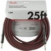 Load image into Gallery viewer, FENDER PROFESSIONAL SERIES RED TWEED 25 FOOT INSTRUMENT CABLES
