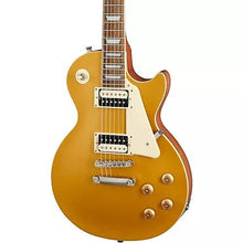 Load image into Gallery viewer, Epiphone Les Paul Classic Worn Electric Guitar - Worn Metallic Gold-(7763991822591)