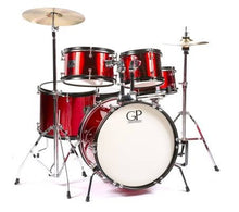 Load image into Gallery viewer, Granite Percussion JR5 5 Piece Junior Drum Set w/Cymbals, Throne & More