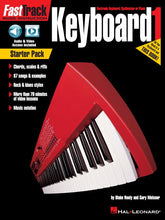 Load image into Gallery viewer, Hal Leonard FastTrack Keyboard – Book 1 Starter Pack Includes Method Book with Audio & Video Online