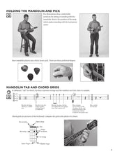 Load image into Gallery viewer, FIRST 15 LESSONS – MANDOLIN A Beginner's Guide, Featuring Step-By-Step Lessons with Audio, Video, and Popular Songs!-(6897699717314)