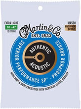 Load image into Gallery viewer, Martin MA500 Extra Light 12 String Acoustic Guitar Strings 80/20 Bronze Superior Performance