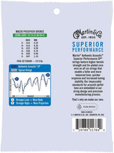 Load image into Gallery viewer, MARTIN MA530 EXTRA LIGHT 10 - 47 PHOSPHOR BRONZE AUTHENTIC ACOUSTIC SUPERIOR PERFORMANCE SP® GUITAR STRINGS