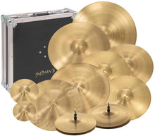 Load image into Gallery viewer, SABIAN NP5006N Paragon Neil Peart complete cymbal set with flight case made in Canada
