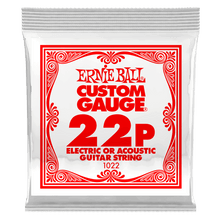 Load image into Gallery viewer, ERNIE BALL .022P PLAIN STEEL ELECTRIC OR ACOUSTIC GUITAR STRINGS-(6752761249986)