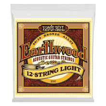 Load image into Gallery viewer, ERNIE BALL 2010 EARTHWOOD LIGHT 12-STRING 80/20 BRONZE ACOUSTIC GUITAR STRINGS - 9-46 GAUGE-(6634862051522)