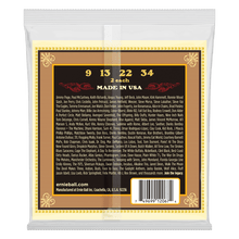 Load image into Gallery viewer, ERNIE BALL EARTHWOOD 2067 MANDOLIN LIGHT LOOP END 80/20 BRONZE ACOUSTIC GUITAR STRINGS - 9-34 GAUGE-(6841142378690)