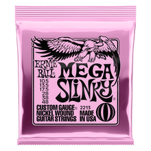 Load image into Gallery viewer, ERNIE BALL 2213 MEGA SLINKY NICKEL WOUND ELECTRIC GUITAR STRINGS - 10.5-48 GAUGE-(6632279310530)