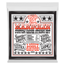 Charger l'image dans la galerie, ERNIE BALL 2323 LIGHT LOOP END STAINLESS STEEL MANDOLIN GUITAR STRINGS - 9-34 GAUGE-(6891978850498)