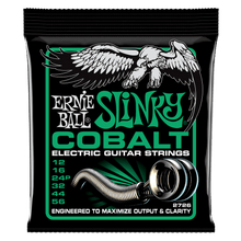 Load image into Gallery viewer, ERNIE BALL 2726 NOT EVEN SLINKY COBALT ELECTRIC GUITAR STRINGS - 12-56 GAUGE-(6633352102082)