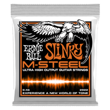 Load image into Gallery viewer, ERNIE BALL HYBRID SLINKY 2922 M-STEEL ELECTRIC GUITAR STRINGS - 9-46 GAUGE-(6924729647298)